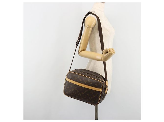 LOUIS VUITTON Borsa a Spalla Monogram Reporter PM M45254 LV Auth ar14000 Monogramma - vista 22