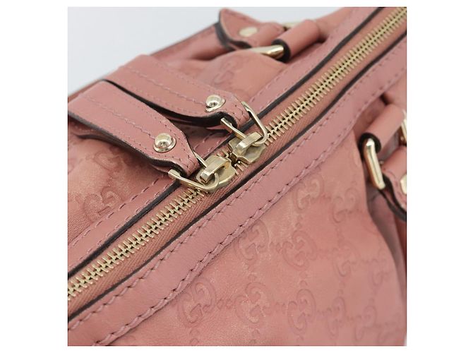 GUCCI GuccissimaGG Sukey Borsa a mano in pelle Rosa Oro 247902 Auth 191520 D'oro - vista 10