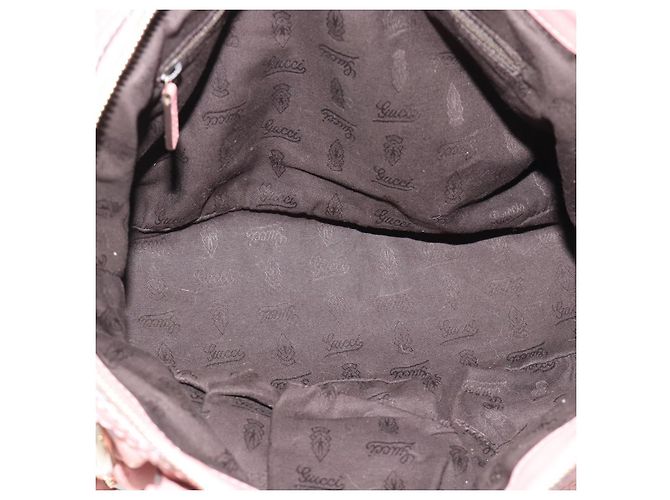 GUCCI GuccissimaGG Sukey Borsa a mano in pelle Rosa Oro 247902 Auth 191520 D'oro - vista 11