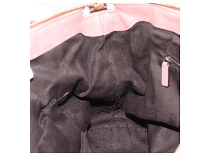 GUCCI GuccissimaGG Sukey Borsa a mano in pelle Rosa Oro 247902 Auth 191520 D'oro - vista 20