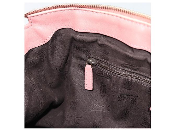 GUCCI GuccissimaGG Sukey Borsa a mano in pelle Rosa Oro 247902 Auth 191520 D'oro - vista 21
