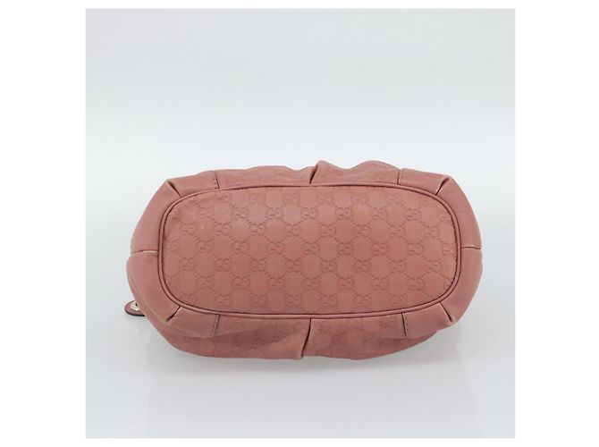 GUCCI GuccissimaGG Sukey Borsa a mano in pelle Rosa Oro 247902 Auth 191520 D'oro - vista 5