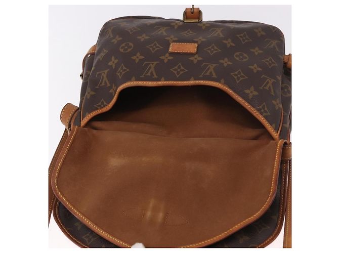 LOUIS VUITTON Borsa a Spalla Monogram Saumur 30 M42256 LV Auth 187014 Monogramma - vista 10