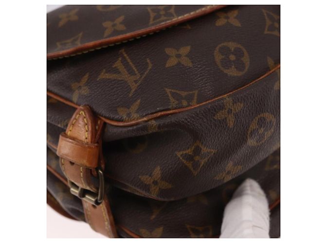 LOUIS VUITTON Borsa a Spalla Monogram Saumur 30 M42256 LV Auth 187014 Monogramma - vista 16