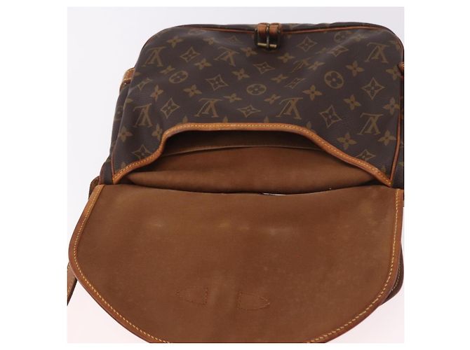 LOUIS VUITTON Borsa a Spalla Monogram Saumur 30 M42256 LV Auth 187014 Monogramma - vista 22