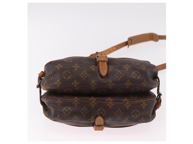 LOUIS VUITTON Borsa a Spalla Monogram Saumur 30 M42256 LV Auth 187014 Monogramma - vista 5