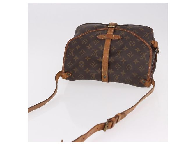 LOUIS VUITTON Borsa a Spalla Monogram Saumur 30 M42256 LV Auth 187014 Monogramma - vista 6