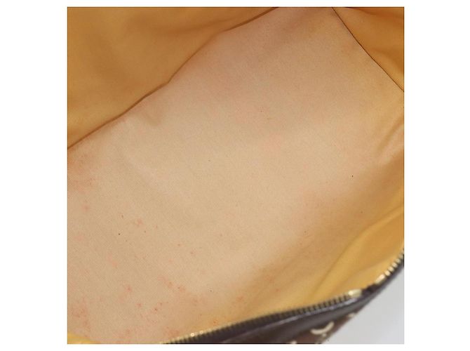 Céline CELINE Borsa Boston in Tela C Macadam Marrone Oro Auth gh2216A D'oro - vista 11