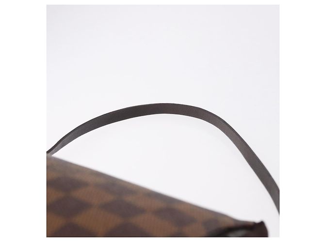 LOUIS VUITTON Damier Ebene Trousse Make Up Pouch N51982 LV Auth ka5177 - vista 14