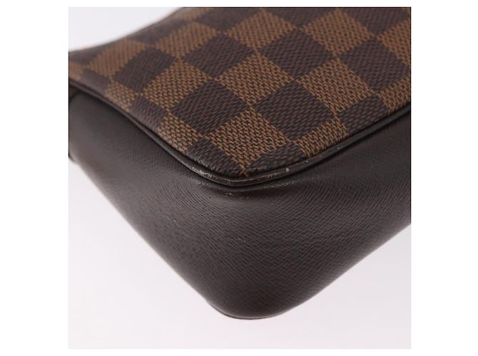 LOUIS VUITTON Damier Ebene Trousse Make Up Pouch N51982 LV Auth ka5177 - vista 16