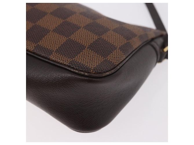 LOUIS VUITTON Damier Ebene Trousse Make Up Pouch N51982 LV Auth ka5177 - vista 17