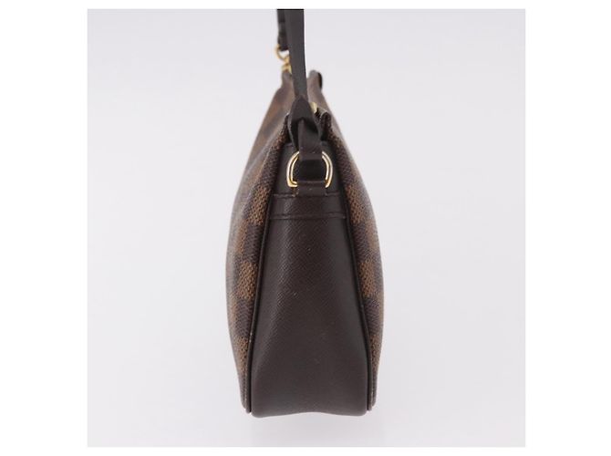 LOUIS VUITTON Damier Ebene Trousse Make Up Pouch N51982 LV Auth ka5177 - vista 4