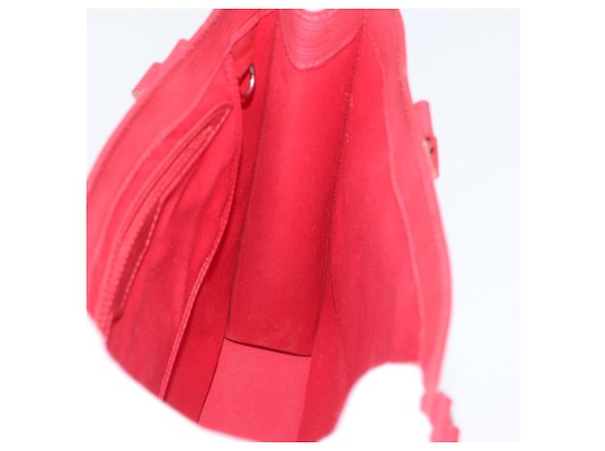 LOUIS VUITTON Borsa Epi Sac Plat Rossa M5274E LV Auth BSZ701A Rosso - vista 16