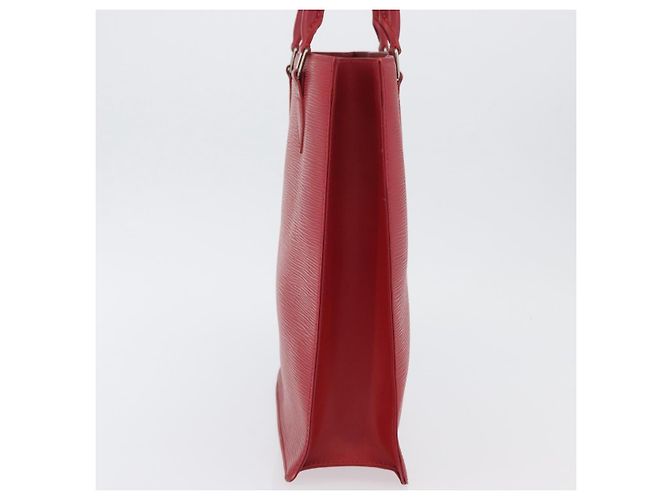 LOUIS VUITTON Borsa Epi Sac Plat Rossa M5274E LV Auth BSZ701A Rosso - vista 5