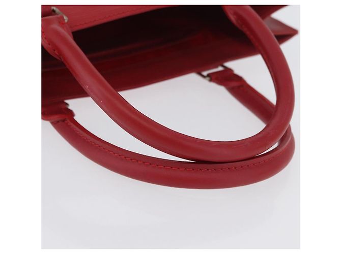 LOUIS VUITTON Borsa Epi Sac Plat Rossa M5274E LV Auth BSZ701A Rosso - vista 7