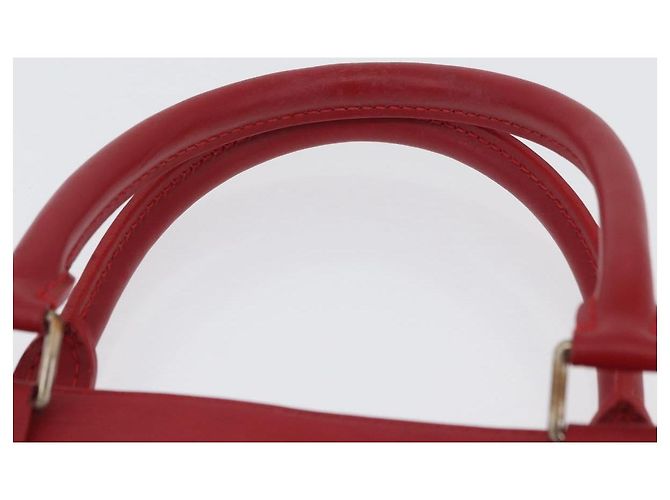 LOUIS VUITTON Borsa Epi Sac Plat Rossa M5274E LV Auth BSZ701A Rosso - vista 8