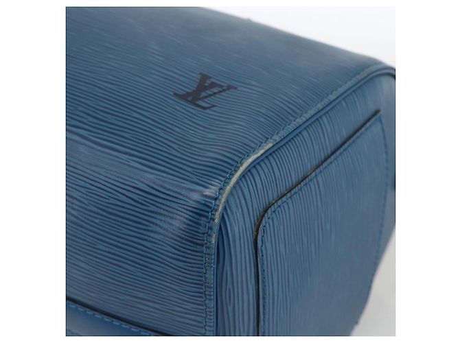 LOUIS VUITTON Borsa Epi Speedy 30 Toledo Blue M43005 LV Auth BSZ702A - vista 10
