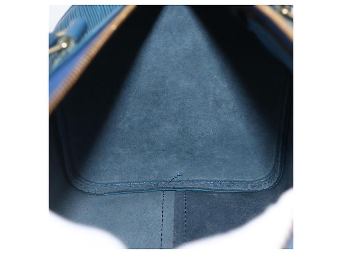 LOUIS VUITTON Borsa Epi Speedy 30 Toledo Blue M43005 LV Auth BSZ702A - vista 17