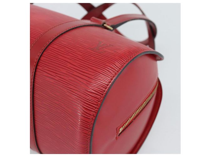 Borsa LOUIS VUITTON Epi Soufflot Rossa M52227 LV Auth mr2144A Rosso - vista 10