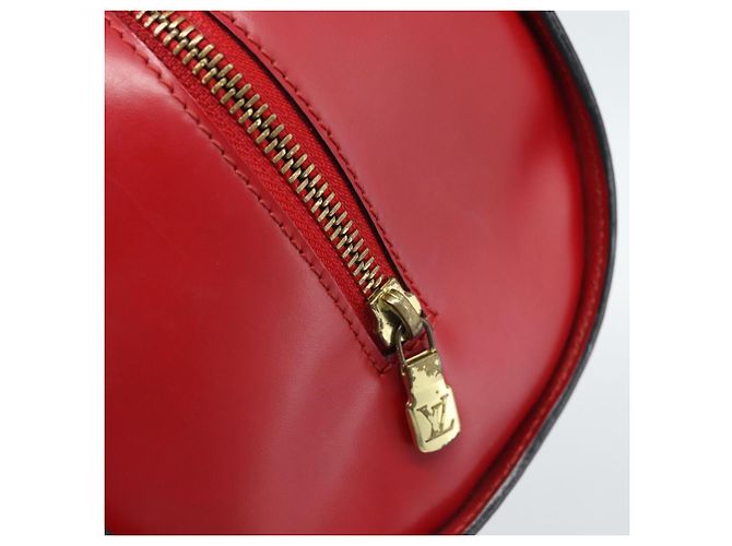 Borsa LOUIS VUITTON Epi Soufflot Rossa M52227 LV Auth mr2144A Rosso - vista 14
