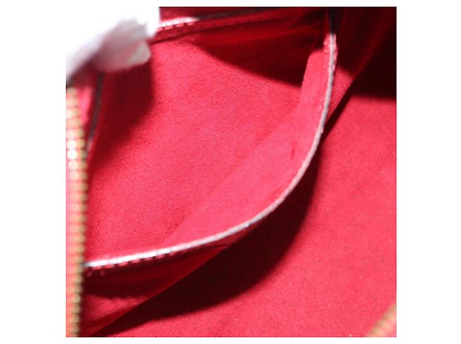 Borsa LOUIS VUITTON Epi Soufflot Rossa M52227 LV Auth mr2144A Rosso - vista 21