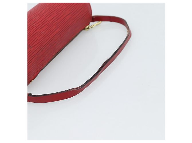 Borsa LOUIS VUITTON Epi Soufflot Rossa M52227 LV Auth mr2144A Rosso - vista 25