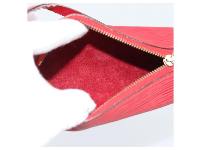 Borsa LOUIS VUITTON Epi Soufflot Rossa M52227 LV Auth mr2144A Rosso - vista 29