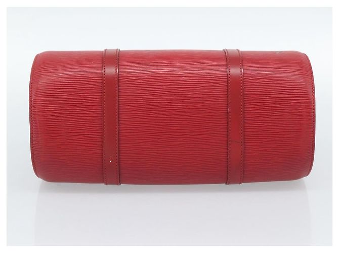 Borsa LOUIS VUITTON Epi Soufflot Rossa M52227 LV Auth mr2144A Rosso - vista 9