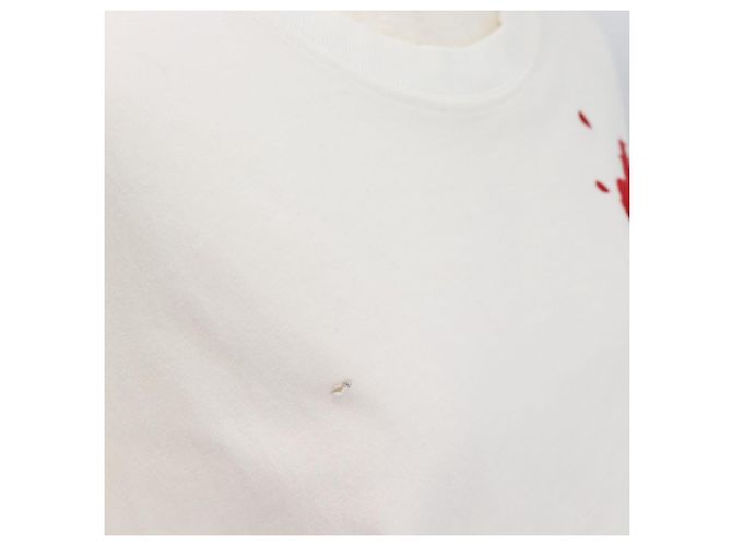Camiseta LOEWE LOEWE �~ Studio Ghibli Calcifer Howl's Moving Castle Auth 167098M Blanco - vista 8