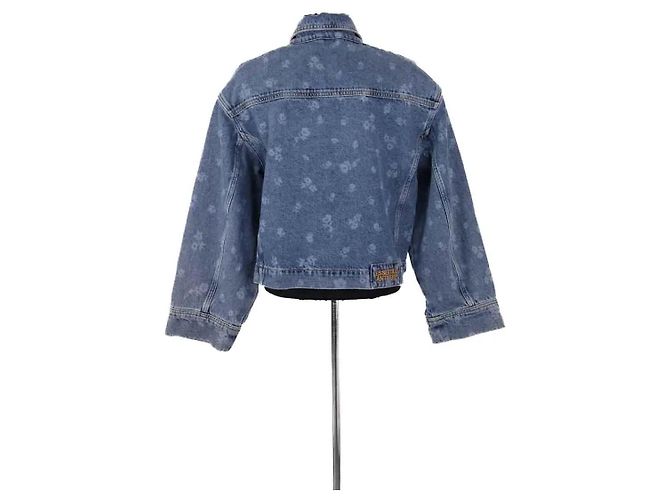 Chaqueta de algodón azul Essentiel Antwerp - vista 4