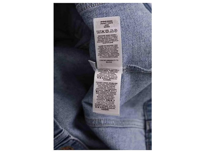 Chaqueta de algodón azul Essentiel Antwerp - vista 6