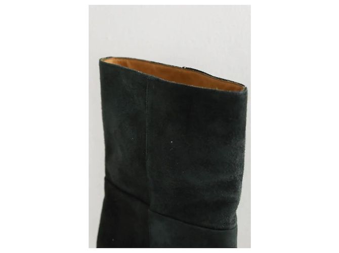Botas Ba&Sh de ante verde Talla 40 - vista 4