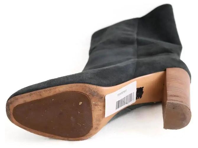 Botas Ba&Sh de ante verde Talla 40 - vista 6