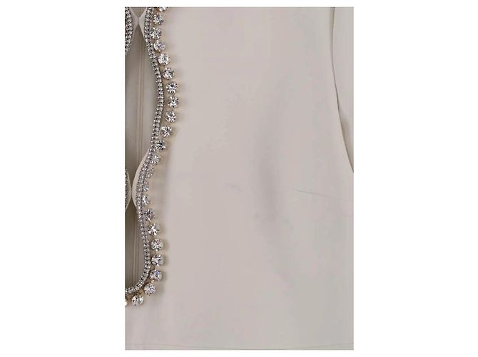 Elie Saab Ecru Jumpsuit Roh - Ansicht 3