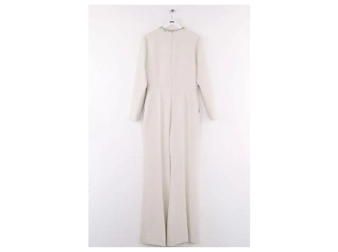 Elie Saab Ecru Jumpsuit Roh - Ansicht 4