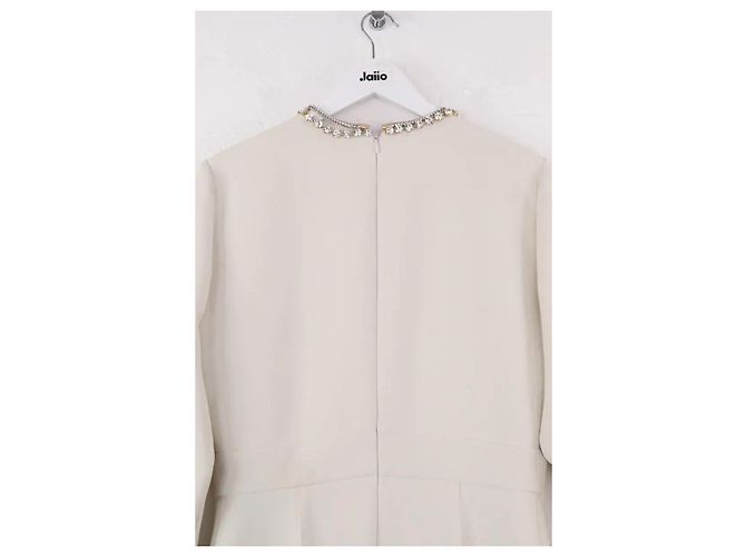 Elie Saab Ecru Jumpsuit Roh - Ansicht 5