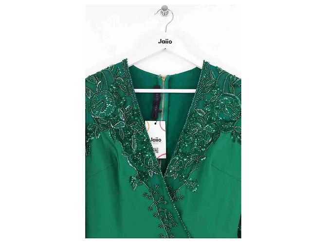 Elie Saab Tuta corta verde - vista 2