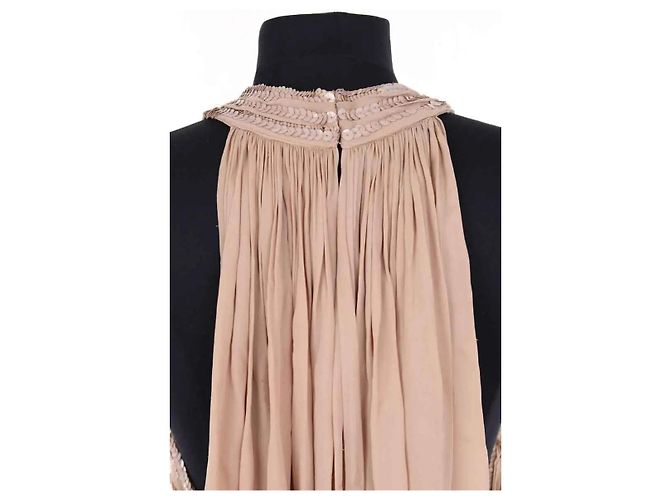 Elie Saab Beiges Festkleid - Ansicht 4