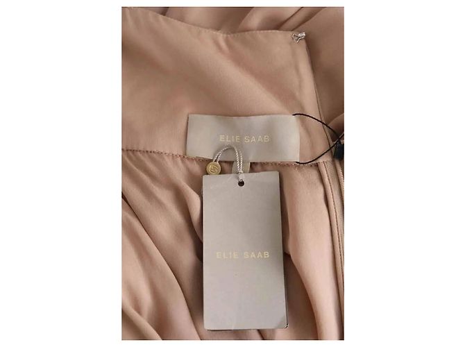 Elie Saab Beiges Festkleid - Ansicht 5