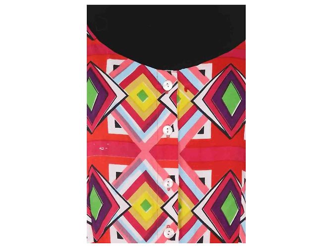 Autre Marque Vestido de algodón rojo AML Paris Roja - vista 2