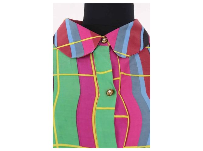 Autre Marque Mehrfarbiges Kleid Mehrfarben - Ansicht 2