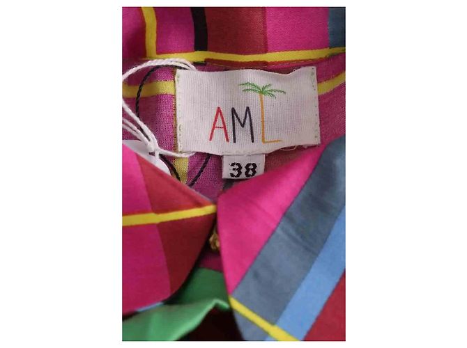 Autre Marque Mehrfarbiges Kleid Mehrfarben - Ansicht 5
