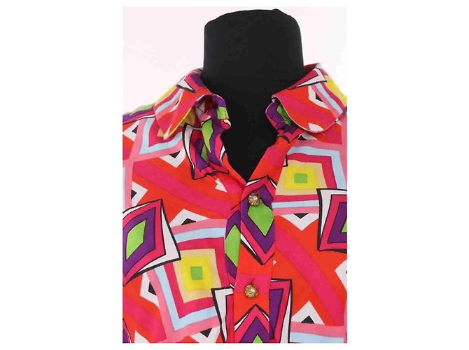 Autre Marque Mehrfarbiges Kleid Mehrfarben - Ansicht 2