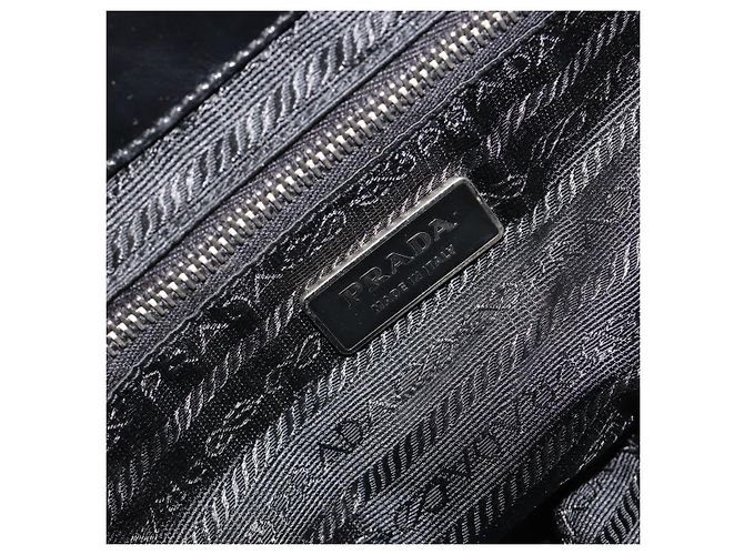 Borsa a Spalla PRADA Nylon Nero Auth ep4838 - vista 20