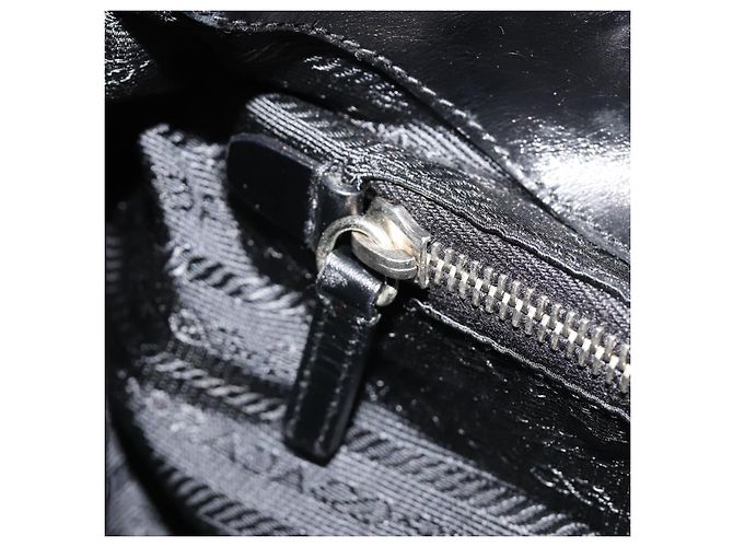 Borsa a Spalla PRADA Nylon Nero Auth ep4838 - vista 22