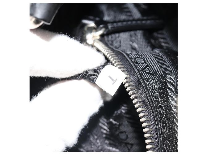 Borsa a Spalla PRADA Nylon Nero Auth ep4838 - vista 24