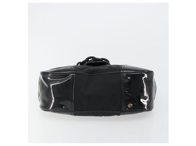 Borsa a Spalla PRADA Nylon Nero Auth ep4838 - vista 5