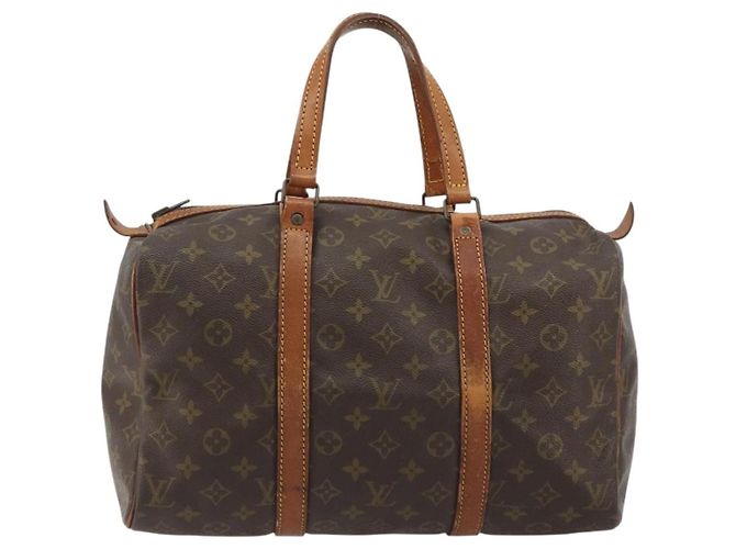 LOUIS VUITTON Monogram Sac Souple 35 Boston Bag M41626 LV Auth 190250 Monogramm - Ansicht 13