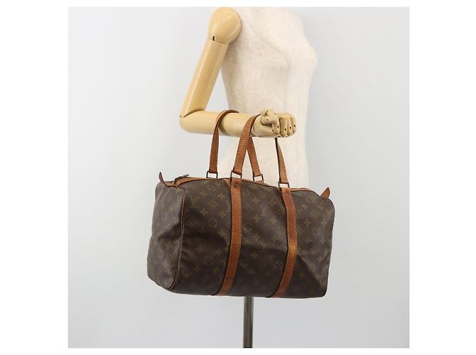 LOUIS VUITTON Monogram Sac Souple 35 Boston Bag M41626 LV Auth 190250 Monogramm - Ansicht 18