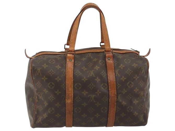 LOUIS VUITTON Monogram Sac Souple 35 Boston Bag M41626 LV Auth 190250 Monogramm - Ansicht 2
